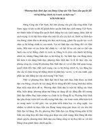 TÀI LIỆU THAM KHẢO   PHƯƠNG THỨC LÃNH đạo của ĐẢNG CỘNG sản VIỆT NAM cầm QUYỀN đối với hệ THỐNG CHÍNH TRỊ ở nước TA HIỆN NAY