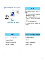 Bài giảng Nguyên lý kế toán 1  Chương 4 Khóa sổ và lập báo cáo tài chính