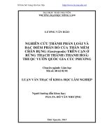 Nghiên Cứu Thành Phần Loài Và Đặc Điểm Phân Bố Của Thân Mềm Chân Bụng (Gastropoda) Trên Cạn Ở Rừng Thạch Thành (Thanh Hóa) Thuộc Vườn Quốc Gia Cúc Phương