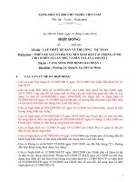 Hợp đồng  lập thiết kế bản vẽ thi công công trình  và dự toán công trình