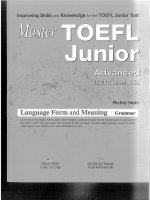 Ebook Master Toefl Junior (Cefr Level B2) Ebook Master Toefl Junior (Cefr Level B2)