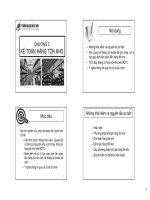 Bài giảng Kế toán tài chính Chương 3  Nguyễn Thị Mộng Điệp