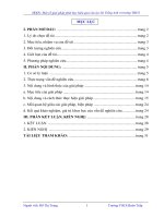 SKKN Một số giải pháp phát huy hiệu quả câu lạc bộ Tiếng Anh ở trường THCS