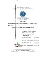 nghĩa vụ thuế của đại lý hải quan