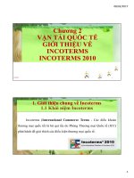 Bài giảng Thanh toán quốc tế Chương 2  TS. Huỳnh Minh Triết (2017)