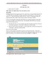 Thuyết minh đồ án cảng 