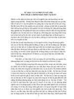 TIỂU LUẬN LỊCH sử ĐẢNG   sử LIỆU và VAI TRÒ của sử LIỆU đối với NHẬN THỨC LỊCH sử