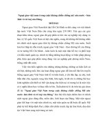 TIỂU LUẬN LỊCH sử ĐẢNG   NGOẠI GIAO VIỆT NAM TRONG CUỘC KHÁNG CHIẾN CHỐNG mỹ cứu nước, bản LĨNH và TRÍ TUỆ của ĐẢNG