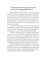 TÀI LIỆU THAM KHẢO   đấu TRANH làm THẤT bại âm mưu PHI CHÍNH TRỊ hóa QUÂN đội của kẻ THÙ TRONG GIAI đoạn HIỆN NAY