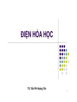 Bài giảng điện hóa