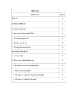 SKKN Một số biện pháp giáo dục tình yêu môi trường cho học sinh trong hoạt động ngoài giờ lên lớp