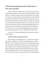 TIỂU LUẬN   đổi mới PHƯƠNG PHÁP GIẢNG dạy LỊCH sử ĐẢNG HIỆN NAY   THỰC TRẠNG và GIẢI PHÁP