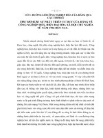 SỰ PHÁT TRIỂN tư DUY của ĐẢNG về CỘNG NGHIỆP hóa, HIỆN đại hóa xã hội CHỦ NGHĨA từ năm 1996 đến NAY