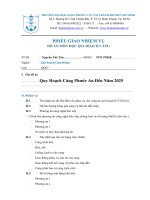 Nhiem vu do an qui hoach cang 