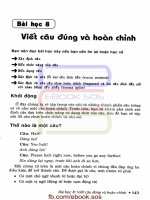 Ebook Phát triển kỹ năng viết đúng ngữ pháp tiếng Anh Phần 1