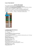 Ví dụ tính toán móng cọc