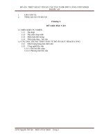 Thuyết minh đồ án cảng1 