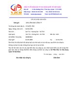 giấy  xác nhận hạnh kiểm anh văn  