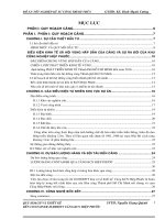 Đồ án tốt nghiệp kỹ sư công trình thủy