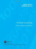 Ebook Financial accounting Part 1