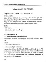 Ebook Từ loại trong tiếng Anh và cách dùng Phần 2