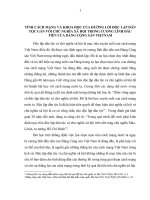 TÍNH CÁCH MẠNG và KHOA học của ĐƯỜNG lối độc lập dân tộc gắn với CHỦ NGHĨA xã hội TRONG CƯƠNG LĨNH đầu TIÊN của ĐẢNG CỘNG sản VIỆT NAM