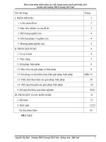 SKKN Một số giải pháp nhằm nâng cao chất lượng tuyên truyền giới thiệu sách tại thư viện trường THCS Lương Thế Vinh