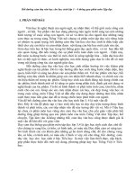 Bồi dưỡng cảm thụ văn học cho học sinh lớp 3 – 4 thông qua phân môn tập đọc