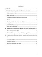 Nghiên cứu hệ thống điều khiển dây chuyển sản xuất xi măng quang sơn bài tập lớn hệ THỐNG tự ĐỘNG hóa đại học BÁCH KHOA hà nội