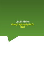 Bài giảng Lập trình trên Windows Chương 2  Trần Minh Thái (Phần 3)