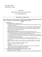 Đề cương lịch sử đảng  Trung cấp chính trị hành chính