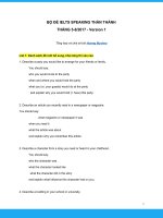 BỘ đề IELTS SPEAKING THÁNG 5 8 2017   version1