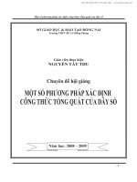 chuyên đề phương trình mũ và logarit