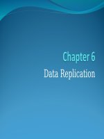 Bài giảng Cơ sở dữ liệu nâng cao  Chapter 6 Data replication