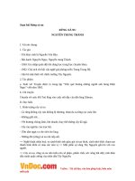 Soạn bài lớp 12: Rừng xà nu 