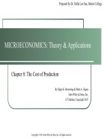 MicroEconomics theory and application 12th by browning an zupan chapter 08 