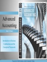 advanced accounting  6e by jeter chaney chapter 01 