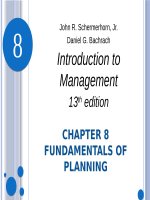 Introduction to management 13th schemerhorn bachrach chapter 08 