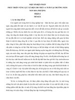 SKKN Một số kinh nghiệm về vai trò của người lớn trong việc phát triển năng lực xã hội cho trẻ em