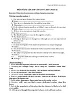 MỘT số bài tập ANH văn HAY và KHÓ part 2 ( có đáp án )