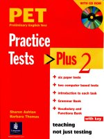 PET practice tests Plus 2
