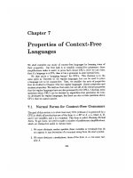 Ebook Introduction to automata theory, languages and computation (2nd edition) Part 2