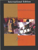 Ebook Data structures and problem solving using C++ (2nd edition) Part 1