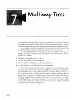 Ebook Data structure and algorithms in C++ (2nd edition) Part 2