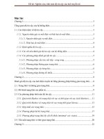 Đề tài: Nghiên cứu, tính toán độ tin cậy của lưới truyền tải