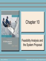 Lecture Introduction to systems analysis and design Chapter 10  Whitten, Bentley