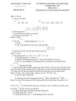 De thi thu vao 10 đề 2