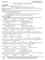 Đề ôn tập kiến thức chương 2   hóa học 11