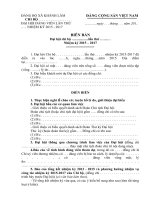 tất cả mẫu  biên bản đại hội chi bộ 2013   2015