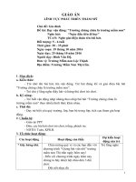 Mới độ GIÁO án âm NHẠC THI HUYỆN